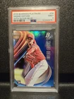 Topps 2018 Bowman Platinum Shohei Ohtani #34 Blue Rookie /150 PSA 9 Pitching
