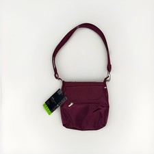 NEW Travelon Anti Theft Shoulder Bag RFID Blocking Travel Crossbody Mini Bag