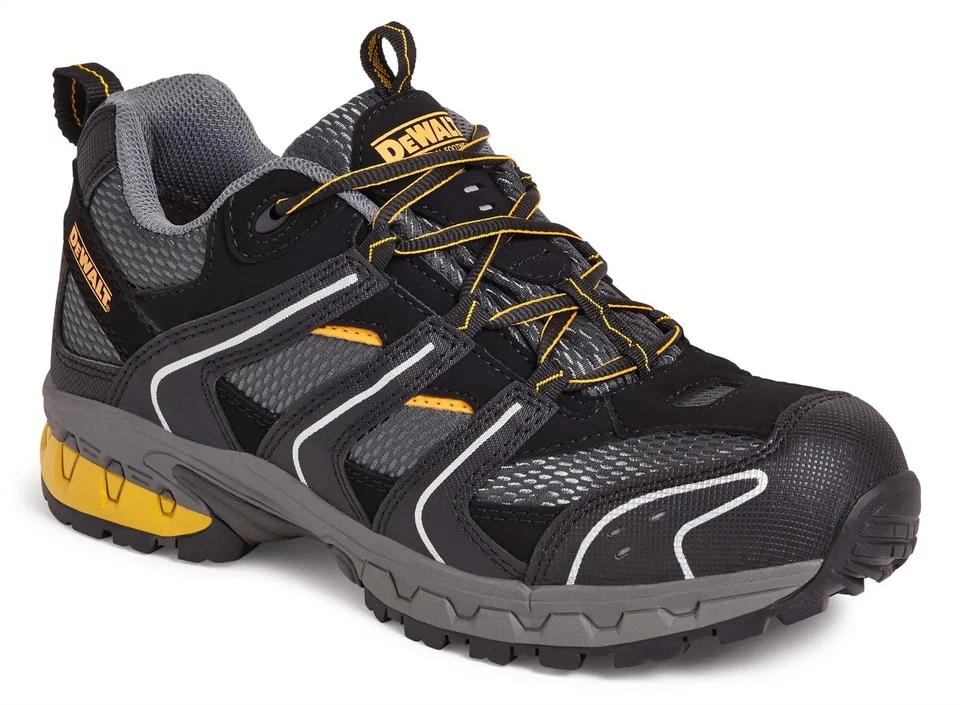 DeWalt Cutter SB black anti-static steel toe-cap safety work trainer - Image 1 of 1