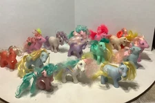 Lot of 14 Vintage G1 My Little Pony MLP Figures Ponies PLEASE READ