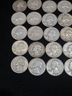 Full Roll Of 40 90% Silver Washington Quarters — photo 3