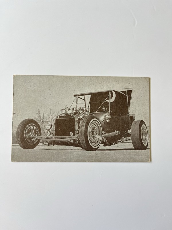 1922 Clint Carman Auto Racing Vintage Paperstock Card Original
