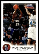 1999-00 Fleer Focus Nick Anderson Sacramento Kings #50