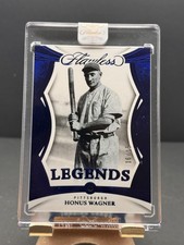 2025 Panini Flawless #86 Honus Wagner Sapphire #/15