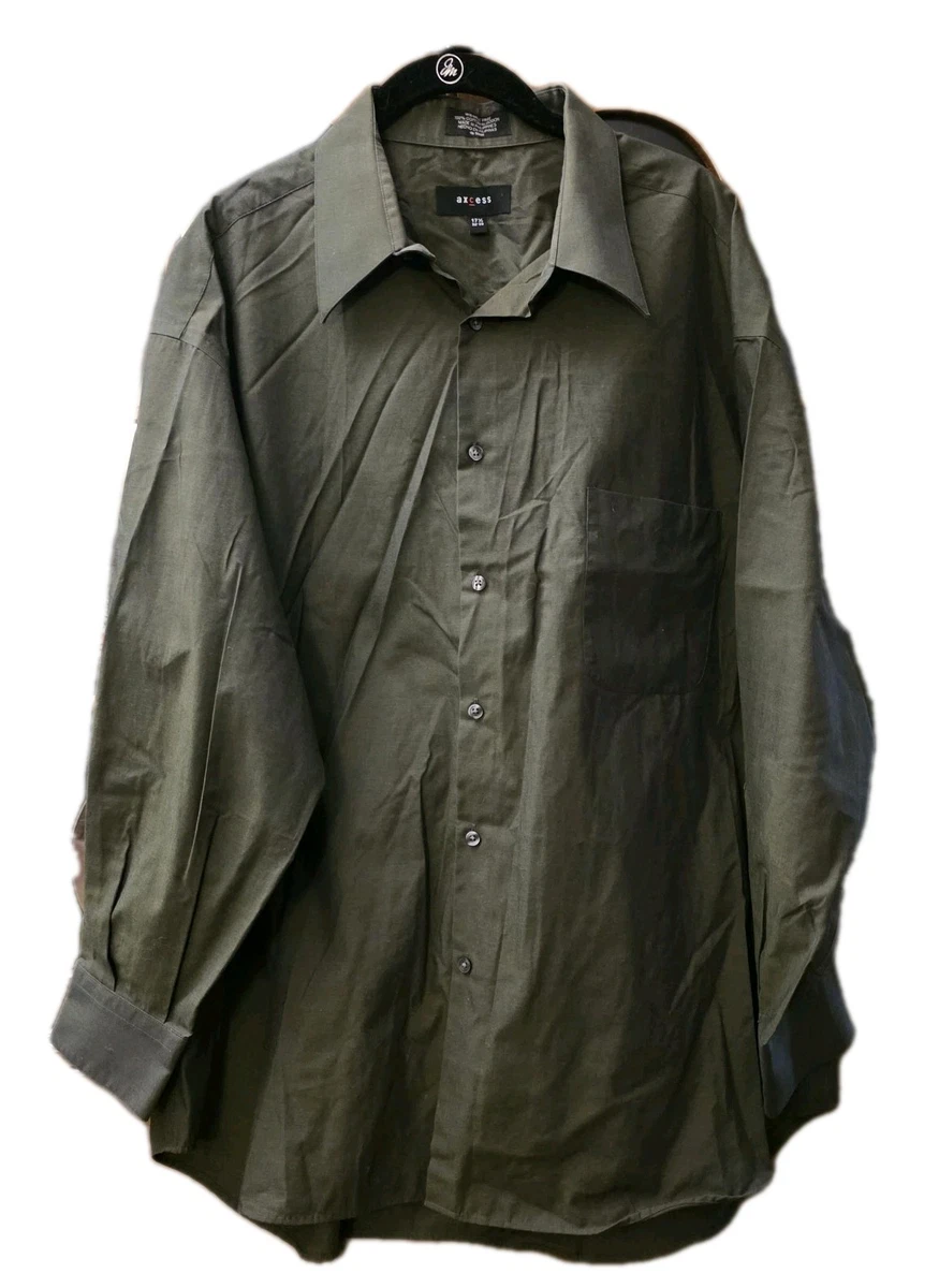 Axcess Green Dress Shirts for Men for sale | eBay