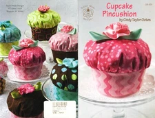 CUPCAKE PINCUSHION by Cindy Taylor Oates LB-501 Sewing Pattern ©2008 Made Design