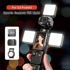 Rechargeable Magnetic LED Fill Light with Cold Shoe Mount for DJI Osmo Pocket 3