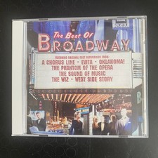 The Best Of Broadway CD 1999 Original Cast Recordings Musical RHINO