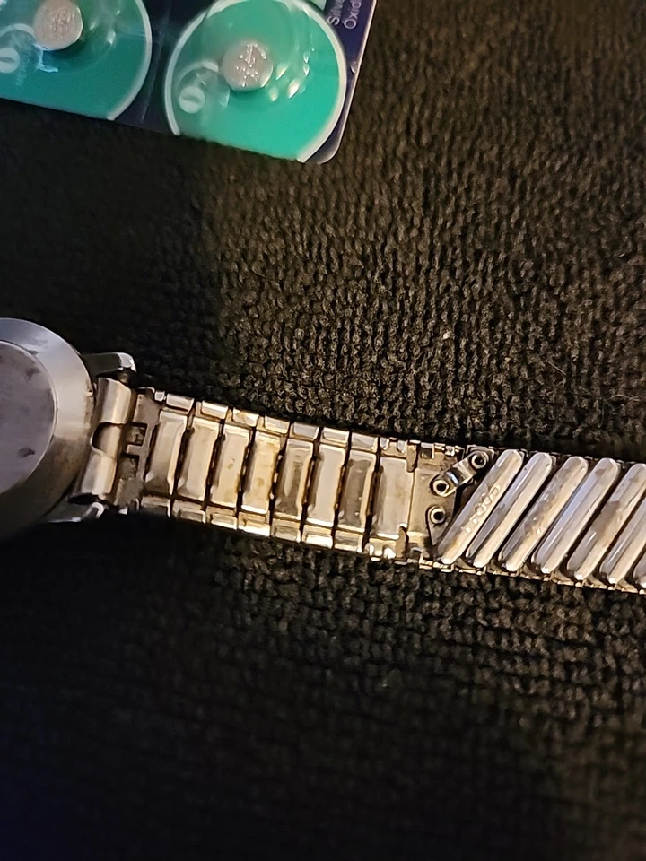 60 年代 Timex 女士手表发条银色镀铬 Chr 表圈不锈钢复古 — 第 4/4 张图片