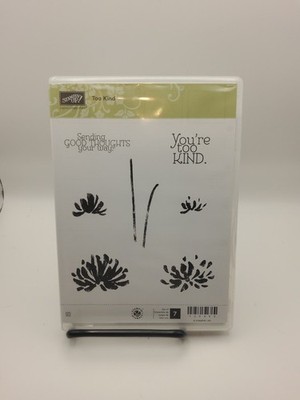 Stampin Up! Too Kind Set Of 7 Stamps *Unused and Unmounted