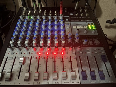 #ad PreSonus StudioLive USB AR12 Recording Mixer TESTED; Power on $160.00