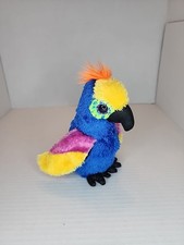 Ty Beanie Boos - WYNNIE the Hyacinth Macaw / Parrot Bird (6 Inch) NEW...