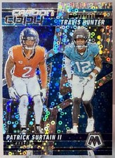 2025 Panini Mosaic Patrick Surtain II Travis Hunter Carbon Copy Disco #CCO-9