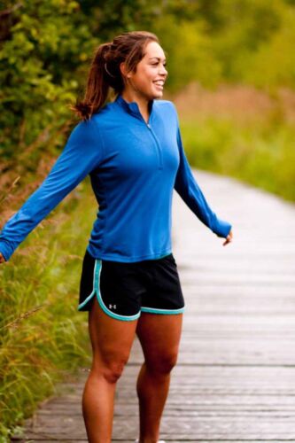 Women's Long Sleeve Bamboo Active Shirt - Moisture-Wicking & Breathable - Picture 1 of 7
