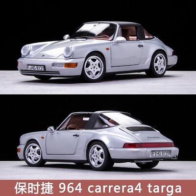 1: 18 NOREV Porsche 911 964 Carrera Targa sports car alloy car