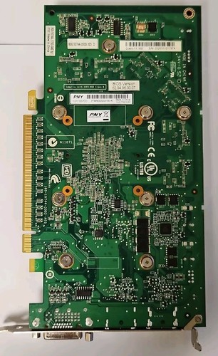 PNY NVIDIA Quadro FX1800 768MB GDDR3 Dual DP DVI-I Graphic Card VCQFX1800-PCIE-T - Picture 7 of 7
