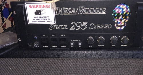 Mesa Boogie Simulclass 295 Stereo Rack Mount Tube Guitar Power Amp - Picture 1 of 1