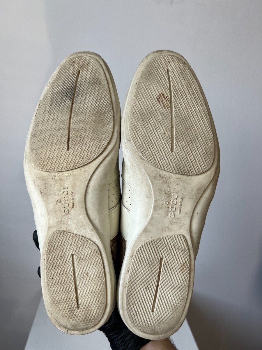 Gucci Vintage Leather Sneakers GG Monogram 091835 41.5 | eBay Gucci Vintage Leather Sneakers GG Monogram 091835 41.5 | eBay