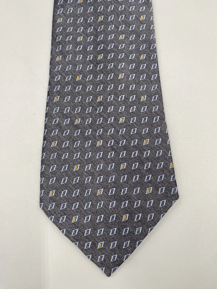 "Corbata de cuello abstracta Joseph Abboud hecha en Italia 100 % seda Seta 58"" de largo" Foto 3 de 4