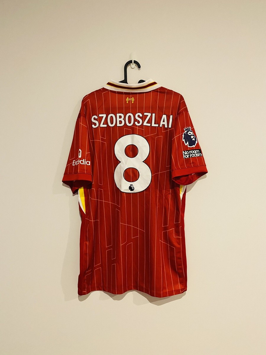 リバプール Szoboszlai ソボスライ 8 オーセンティック Liverpool Home Shirt Jersey 24/25 No.8 Szoboszlai Size XL | eBay