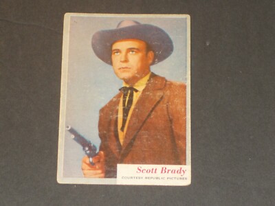Who-z-at Star (R710-4), Topps, #15, Scott Brady, NO CREASES!!