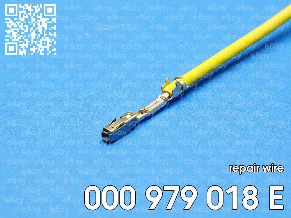 Macroconn Crimp Terminals 6 Stück | Für Reparaturkabel 000979027E | 0,50 Mm² Für VAG Fahrzeuge