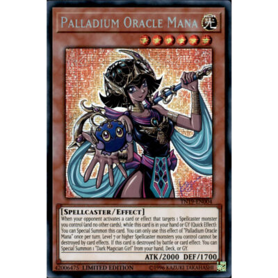 Palladium Oracle Mana TN19-EN004 Yu-Gi-Oh! Card Prismatic Secret