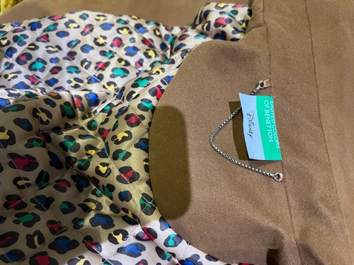 United Colours of Benetton Disney Collaboration Bambi Bomber Jacket Size 8 BN - Picture 17 of 24