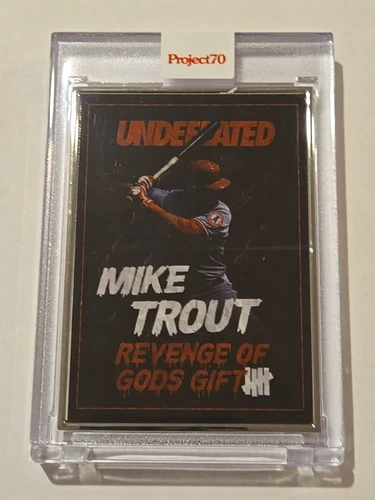 Mike Trout Topps Project70 Card #464 by UNDEFEATED Artist Proof #d/51 Angels MVP