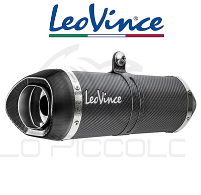 a Leovince Lv One Evo Terminal For Kawasaki Zx-6r Ninja 2016 Carbon