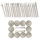 New ListingDiamond Cutting Carving Grinding Burr Bit Set For Dremel Tool Glass Stone Tile