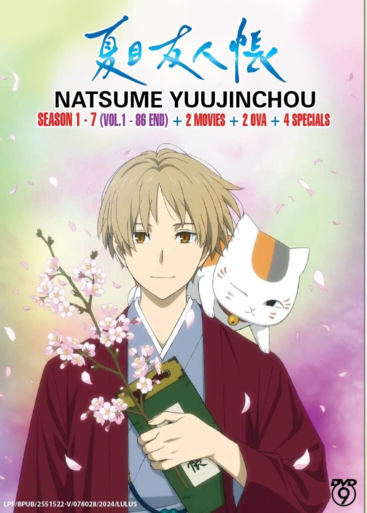 DVD Natsume's Book of Friends TV Series Season 1-7
