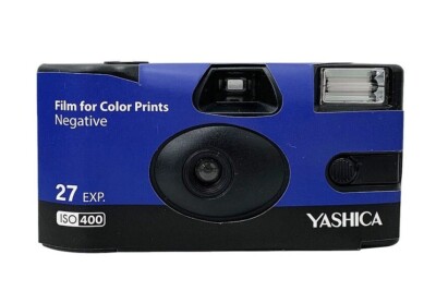 Yashica 400 Flash One Time Use 35mm Single Use Film Camera - Fresh