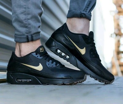 nike air max 90 ultra 2.0 essential black gold