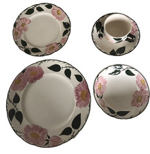 VILLEROY & BOCH WILDROSE Speiseteller Kuchenteller Schale Kaffeetasse Untertasse