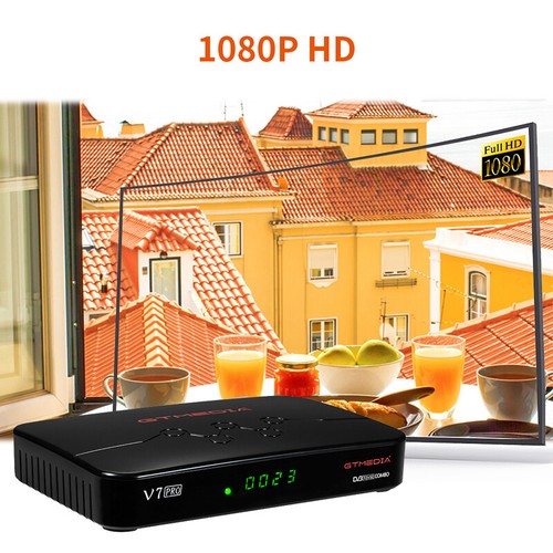 GTmedia V7PRO Satellite Receiver DVB-S/S2/S2X+DVB-T/T2 HEVC/H.265 1080P USB PVR - Picture 4 of 11