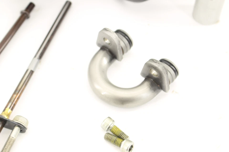 2012 Yamaha Fz6r Engine Inner Oil Filter Pickup Screen Pipes Set Foto 4 de 4