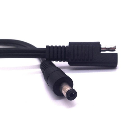 Cables machos enchufables SAE a CC de 5,5 mm x 2,1 mm para panel solar automotriz 30 cm 18 AWG - Imagen 9 de 10