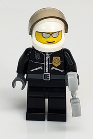 Lego City POLICE HELICOPTER #7741 COMPLETE w Instructions & Minifigs NO Box