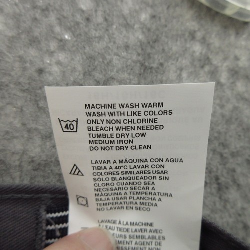 Dickies Boys Flat Front Pants 16 Husky Charcoal Gray Classic Fit Straight LegNew - Picture 9 of 11