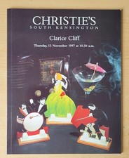 Christie's London Auktionskatalog 1997 Clarice Cliff