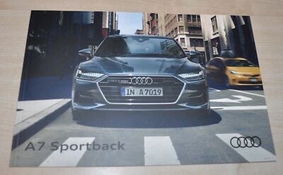 2018 2019 Audi A7 Sportback Brochure Prospekt RU