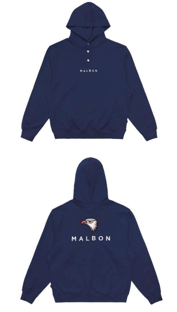 Malbon Golf Eagle Collection Hoodie Pullover Size M Logo Malbon Golf Eagle Collection Hoodie Pullover Size M Logo