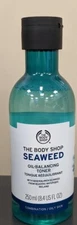 The Body Shop SEAWEED Oil Balancing Toner Face Cleanser  8.4 oz New!