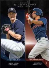 2013 Bowman Sterling The Duel #HM Ty Hensley / Deven Marrero Rookie