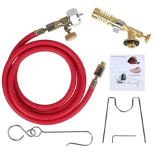 MAPP Gas Torch Kit with hose and gun For soldering picnicking brazing heating