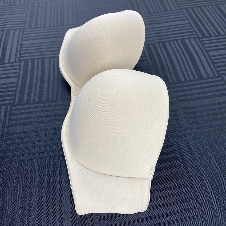 Sujetador Ambrielle para mujer talla 40C beige nude forrado sin tirantes de varias vías cobertura completa Foto 4 de 4