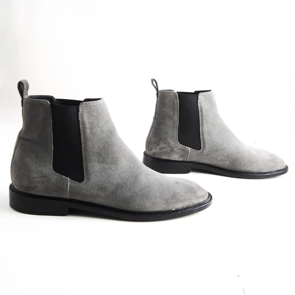 Michael Kors Chelsea Ankle Boots Gray Suede Mens Size US 10 M EU 43