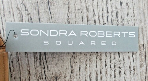 NUOVA CON ETICHETTE SONDRA ROBERTS POCHETTE LINO BORDO BAMBÙ TRACOLLA - Foto 4 di 4