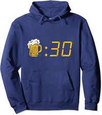 Beer Thirty Funny Drinking Or Getting Drunk Unisex Hooded Sweatshirt